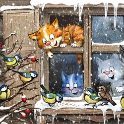 Пазл: Юные натуралисты