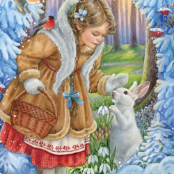 Пазл: Подснежники