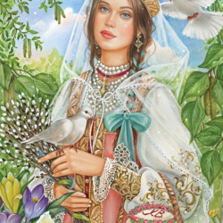 Пазл: Вербное воскресенье