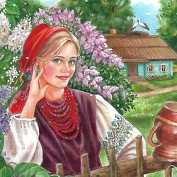 Пазл: Сирень в цвету