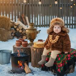 Пазл: Чай из самовара