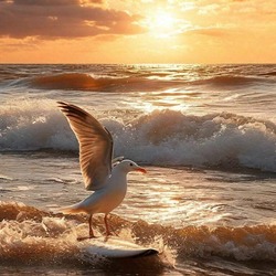 Пазл: Чайка