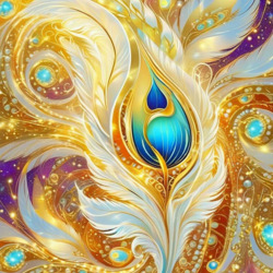 Пазл: Фрактальное перо