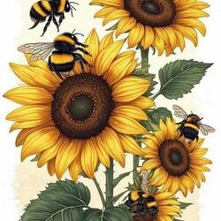 Пазл: Подсолнушки