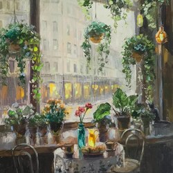 Пазл: Дождливый день 