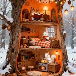 Пазл: Лесные истории 