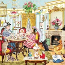 Пазл: Чаепитие