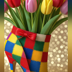 Пазл: С 8 Марта!