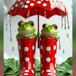 Пазл: Весенний дождик