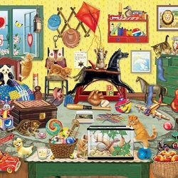 Пазл: Детская комната