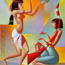 Пазл: Египетские танцовщицы