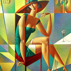 Пазл: В кафе