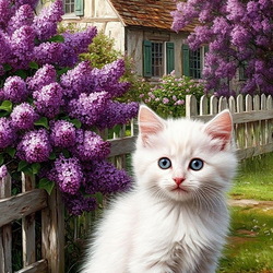 Пазл: Сирень цветет