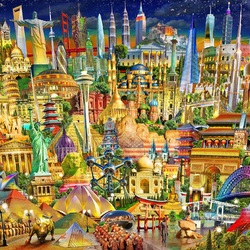 Пазл: Чудеса архитектуры