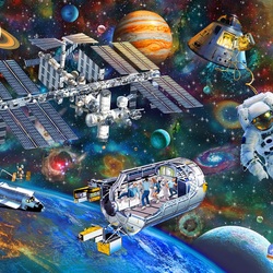 Пазл: Космос