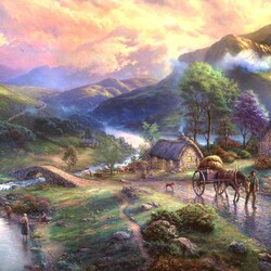 Пазл: Горное поселение
