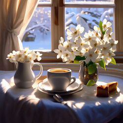 Пазл: Нежное утро