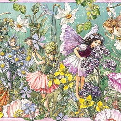 Пазл: Феи цветов