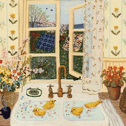 Пазл: Весна за окном