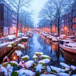 Пазл: Amsterdam in inverno
