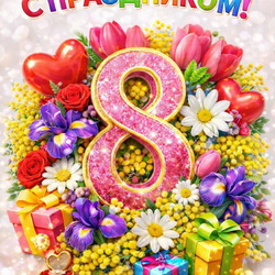 Пазл: С праздником !