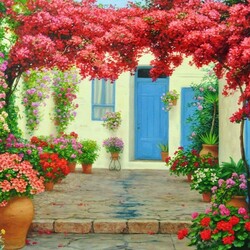 Пазл: Внутренний двор