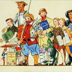 Пазл: Любимые герои