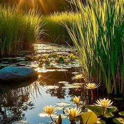 Пазл: Нимфеи