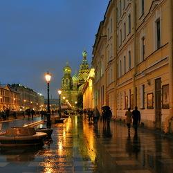 Пазл: Pioggia sul canale Griboedov