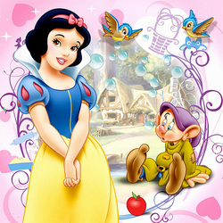 Пазл: Белоснежка
