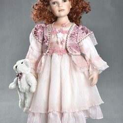 Пазл: Фарфоровая кукла