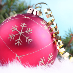 Пазл: Розовый шар