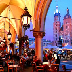 Пазл: Сумерки на Старой площади