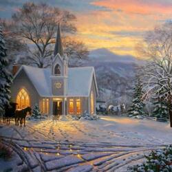 Пазл: На вечерней