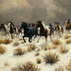 Пазл: Табун