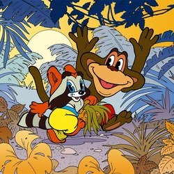 Пазл: Крошка енот