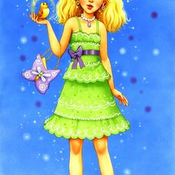 Пазл: Юная модница