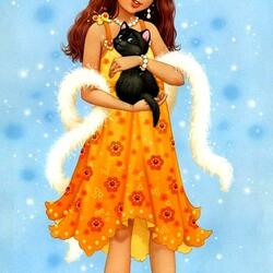 Пазл: Юная модница