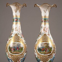 Пазл: Антикварные вазы