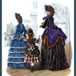 Пазл: Викторианская мода