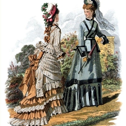 Пазл: Викторианская мода