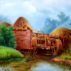 Пазл: Мельница