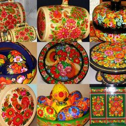 Пазл: Петриковская роспись 