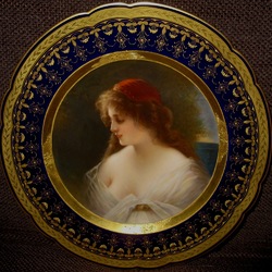 Пазл: Живопись на фарфоре