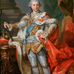 Пазл: Портрет Станислава II Августа Понятовского в коронационных одеждах