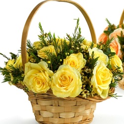 Пазл: Жёлтые розы