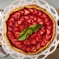 Пазл: Клубничный пирог