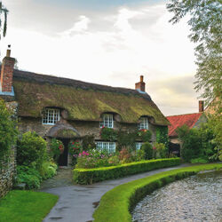 Пазл: villaggio inglese