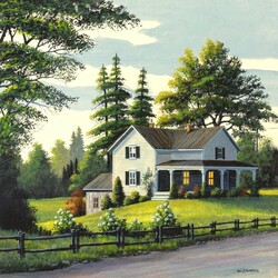 Пазл: Фермерский дом