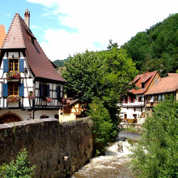 Пазл: Kaysersberg, Alsazia, Francia
